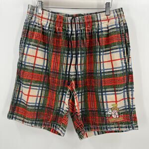 SS22 2022 Supreme NYC Corduroy Plaid Shorts M